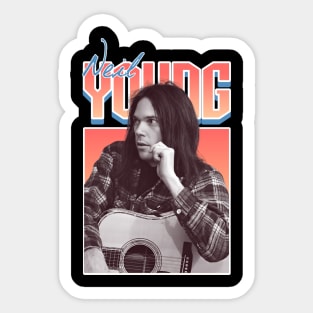 Neil young Sticker